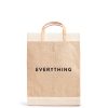 Large | WeProduce Market Bag In Natural With "Everything"