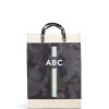 Large | WeProduce Market Bag In Shadow Safari With Monogram