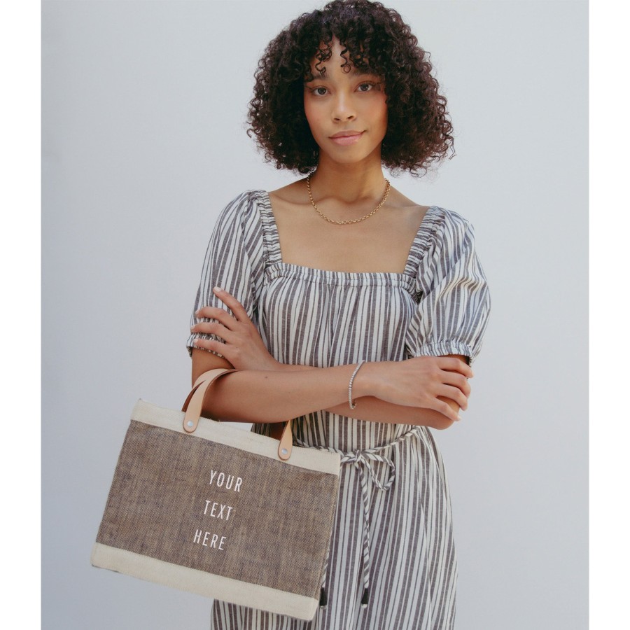 Small | WeProduce Petite Market Bag In Chambray