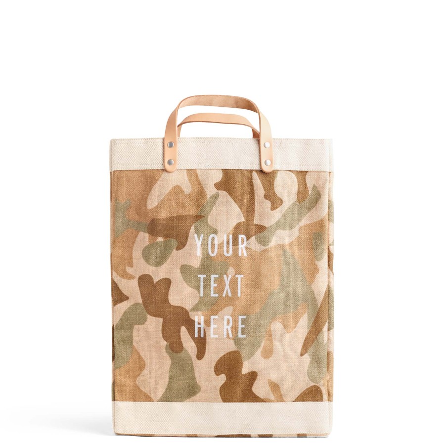 Large | WeProduce Market Bag In Safari