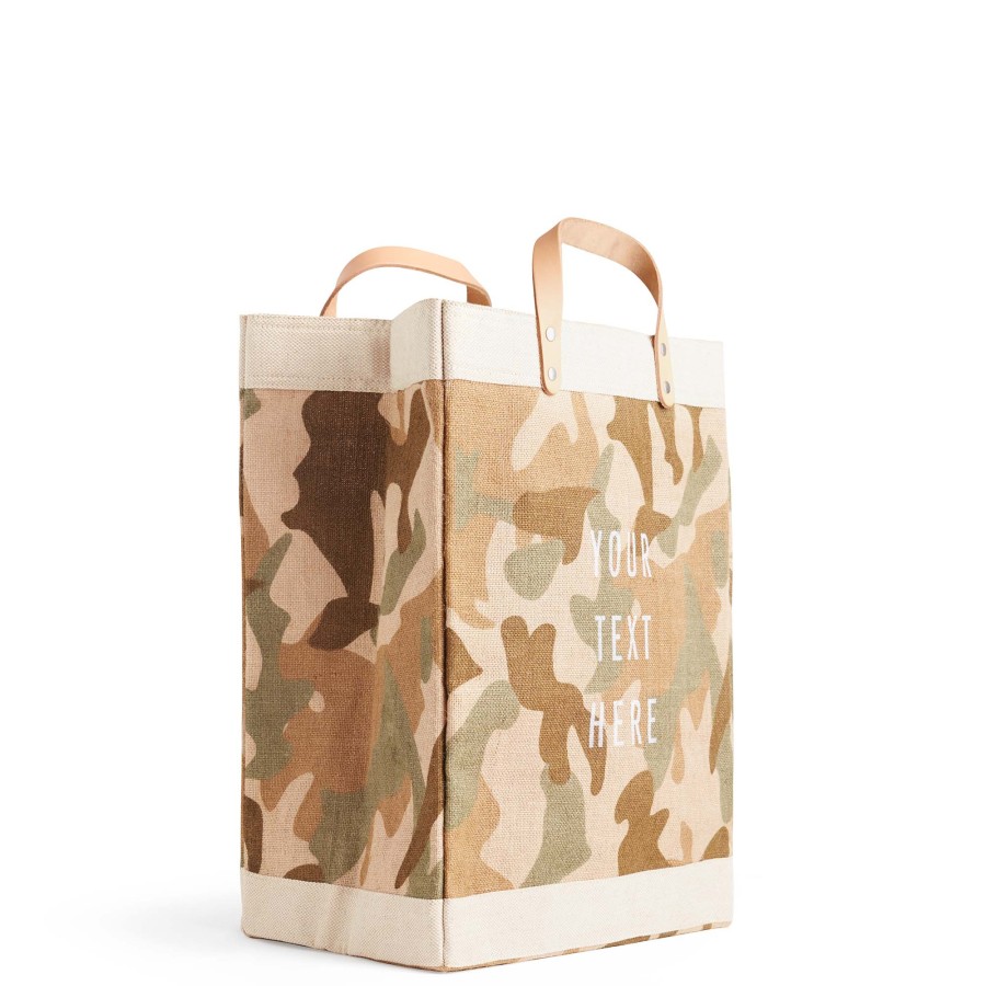 Large | WeProduce Market Bag In Safari