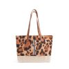 Medium | WeProduce Shoulder Market Bag In Cheetah Print With Monogram