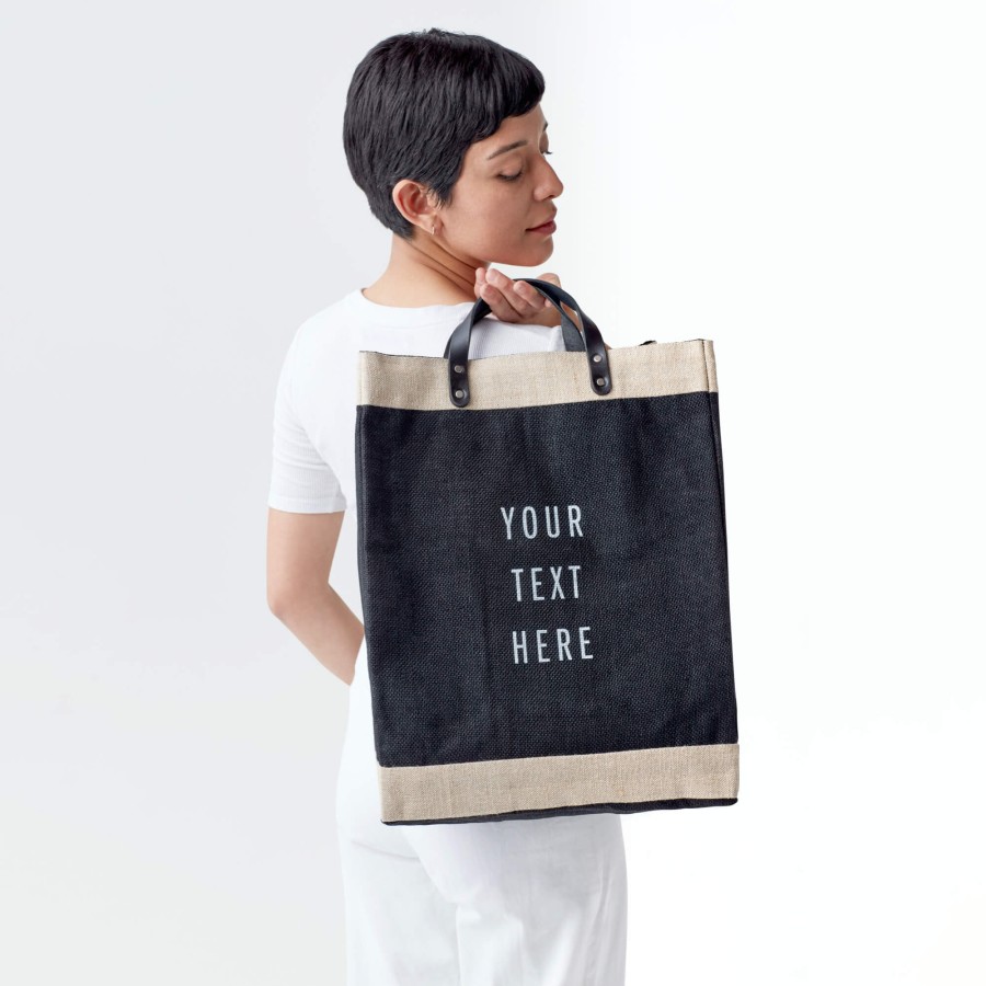 Large | WeProduce Market Bag In Black