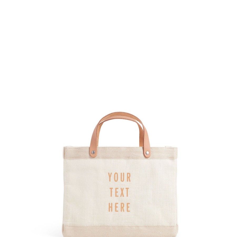 Small | WeProduce Petite Market Bag In White