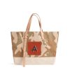 Medium | WeProduce Shoulder Market Bag In Safari "Alphabet Collection"