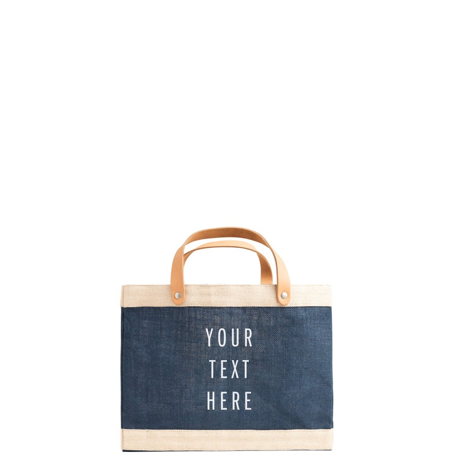 Small | WeProduce Petite Market Bag In Navy