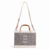 Small | WeProduce Petite Market Bag In Chambray With Strap