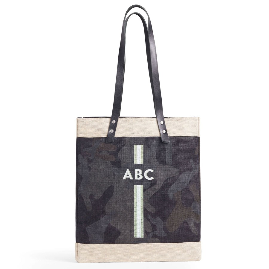 Medium | WeProduce Market Tote In Shadow Safari With Monogram