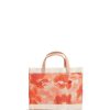 Small | James Cardenas Petite Market Bag In Bloom By Liesel Plambeck With Embroidery