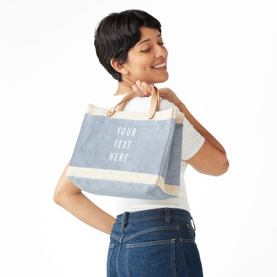 Small | WeProduce Petite Market Bag In Cool Gray