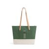 Medium | WeProduce Shoulder Market Bag In Field Green With Monogram