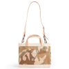 Small | WeProduce Petite Market Bag In Safari With Strap