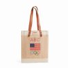 Medium | WeProduce Market Tote In Natural For Team Usa "Red, White, And Blue"