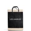 Large | WeProduce Market Bag In Black With "Los Angeles."